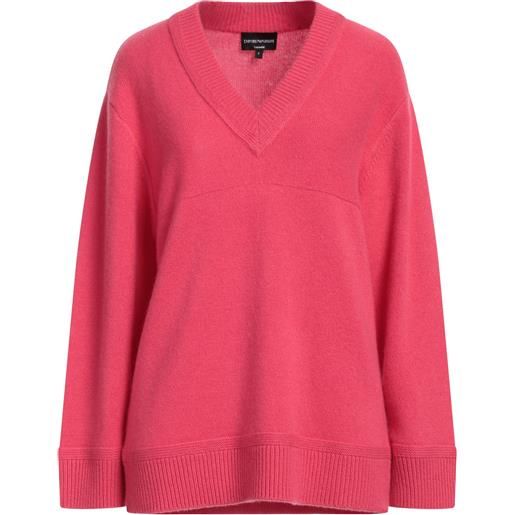 EMPORIO ARMANI - maglia in cachemire - corallo
