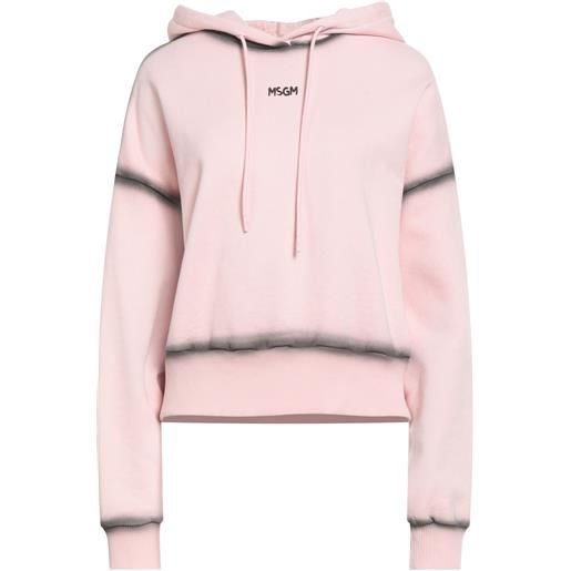 MSGM - felpa - rosa chiaro