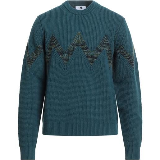M MISSONI - pullover - verde petrolio