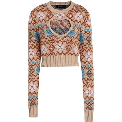 DSQUARED2 - pullover - cammello