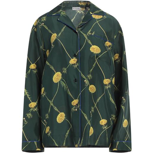 BURBERRY - camicie e bluse fantasia - verde
