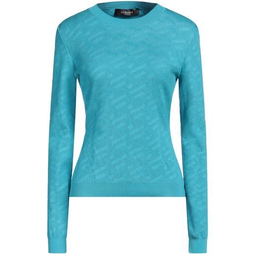 VERSACE - pullover - azzurro