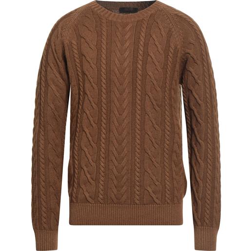 MOORER - maglia in cachemire - khaki
