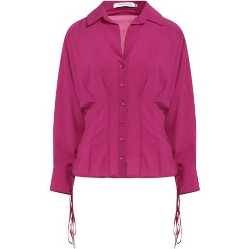 SIMONA CORSELLINI - camicie e bluse tinta unita - magenta