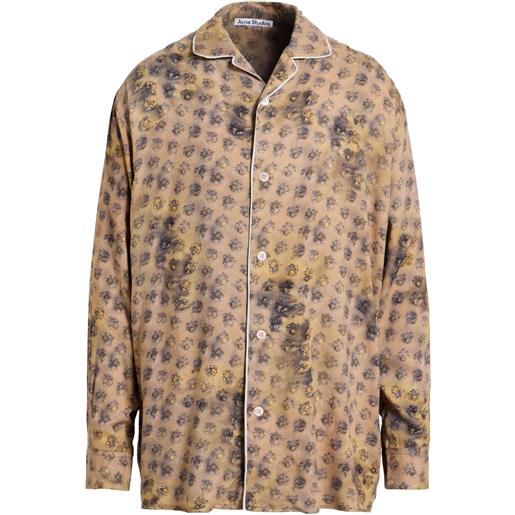 ACNE STUDIOS - camicia fantasia - nocciola