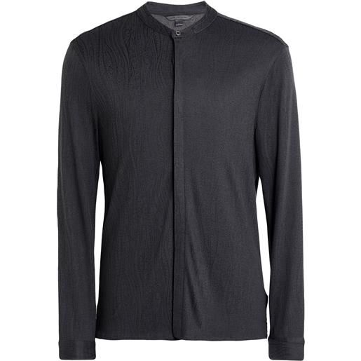 JOHN VARVATOS - camicia regular fit - antracite