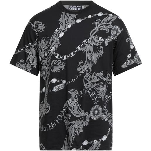 VERSACE JEANS COUTURE - t-shirt - grigio