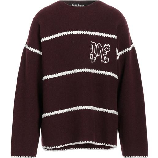 PALM ANGELS - pullover - bordeaux