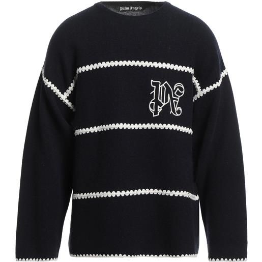 PALM ANGELS - pullover - blu notte