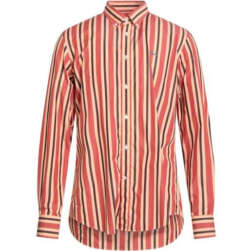 HARMONT & BLAINE - camicia a righe - albicocca