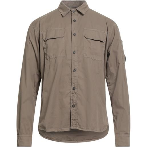 C.P. COMPANY - camicia tinta unita - khaki