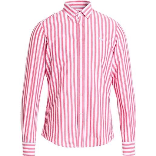 HARMONT & BLAINE - camicia a righe - rosso