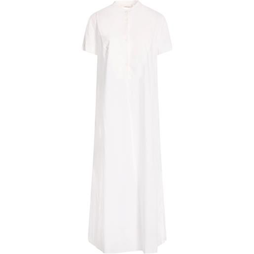 LIVIANA CONTI - vestito chemisier - bianco