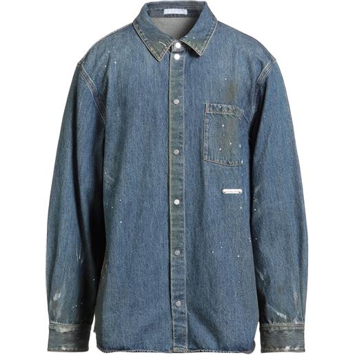 HELMUT LANG - camicia di jeans - blu