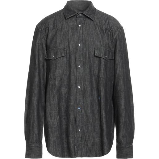 JACOB COHЁN - camicia di jeans - nero