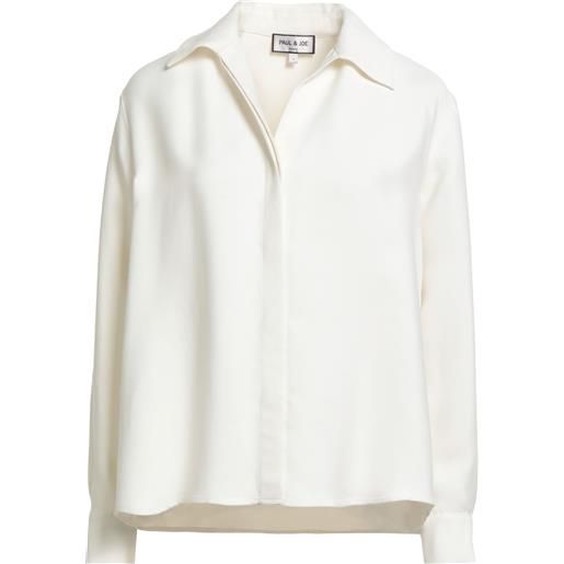 PAUL & JOE - camicie e bluse tinta unita - off white