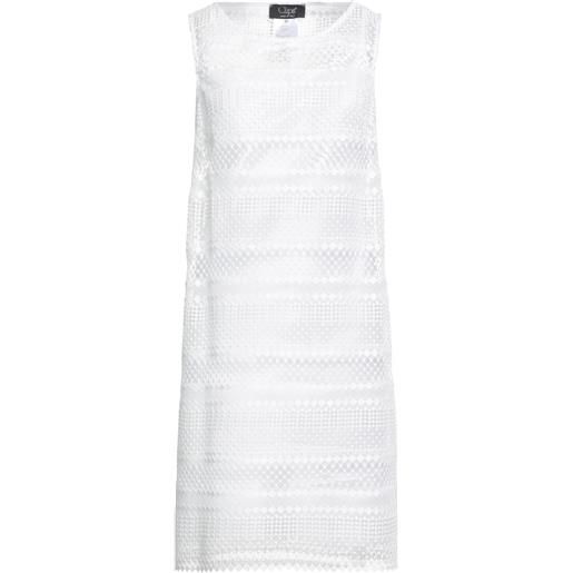 CLIPS - vestito corto - bianco
