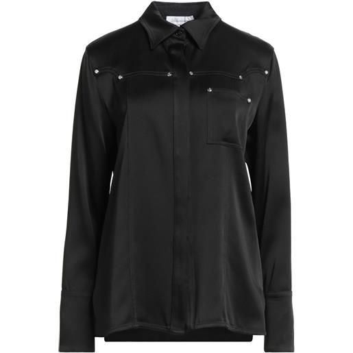 BLUMARINE - camicie e bluse tinta unita - nero