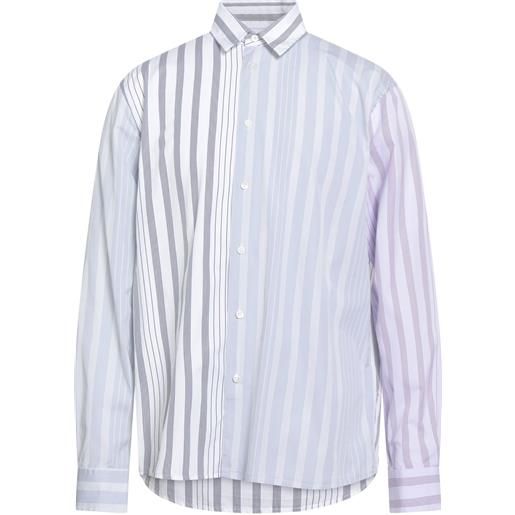 JW ANDERSON - camicia a righe - grigio chiaro