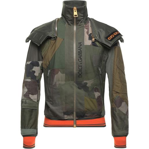 DOLCE&GABBANA - bomber - verde militare