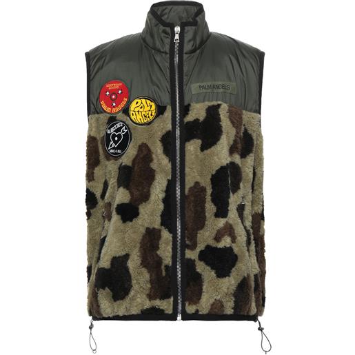 PALM ANGELS - giubbotto - verde militare