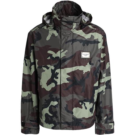 DOLCE&GABBANA - giubbotto - verde militare