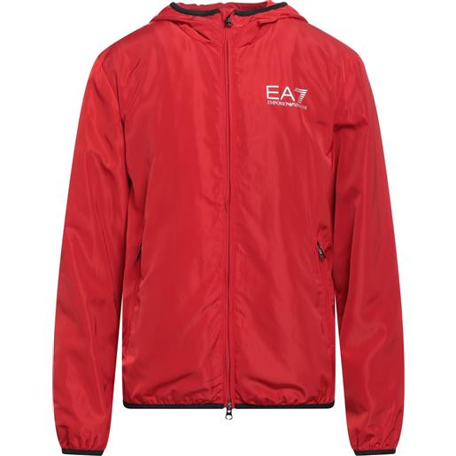 EA7 - giacche a vento e softshell - rosso