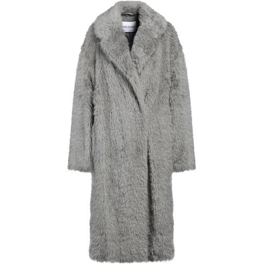 STAND STUDIO - shearling e teddy - grigio
