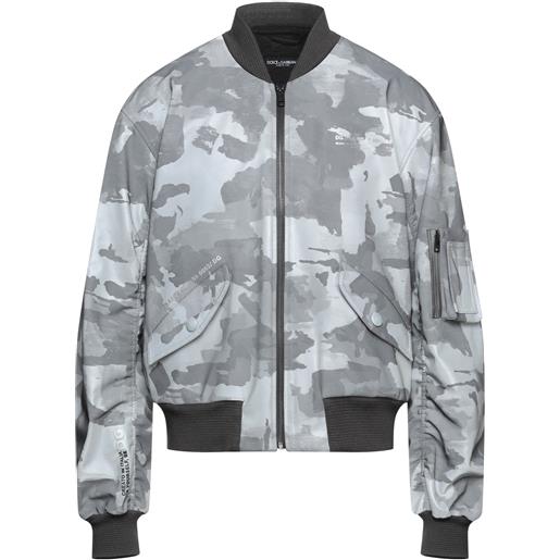 DOLCE&GABBANA - bomber - grigio