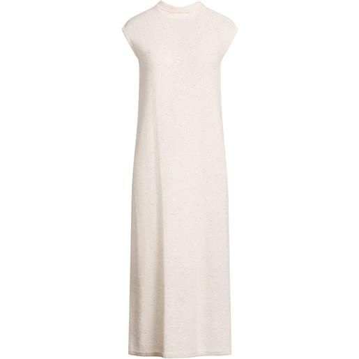 GENTRYPORTOFINO - vestito in maglia - off white