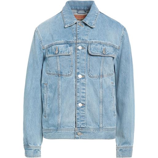 DIESEL - giubbotto jeans - blu