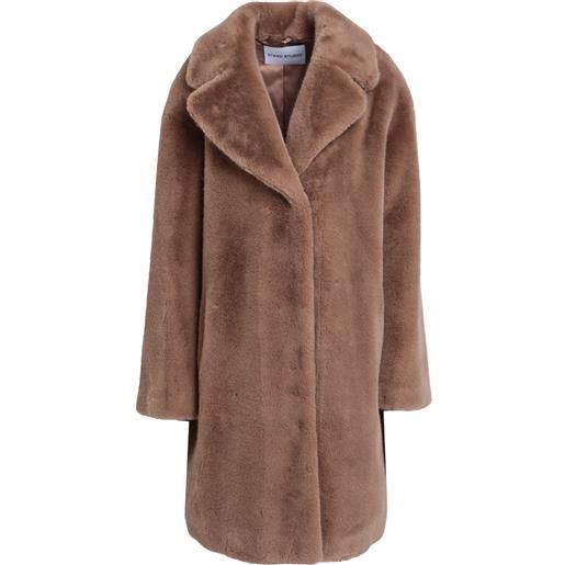 STAND STUDIO - shearling e teddy - nocciola