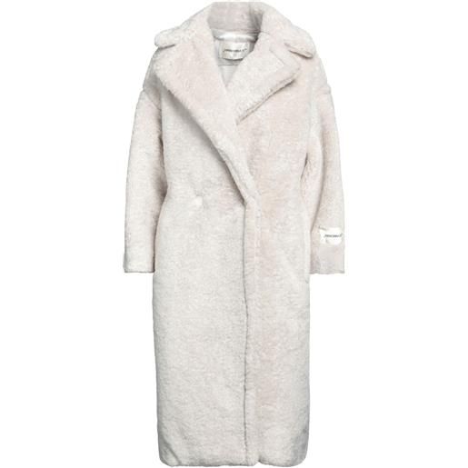HINNOMINATE - shearling e teddy - panna