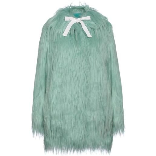 ALABAMA MUSE - shearling e teddy - turchese
