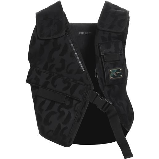 DOLCE&GABBANA - giubbotto - nero