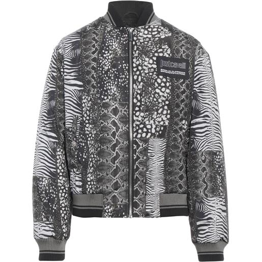 JUST CAVALLI - bomber - nero