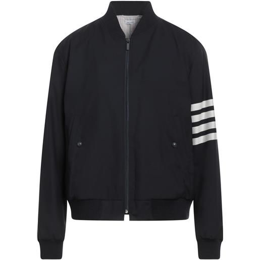 THOM BROWNE - bomber - blu notte