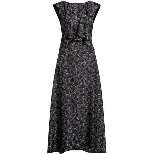MAX MARA - vestito in seta - nero
