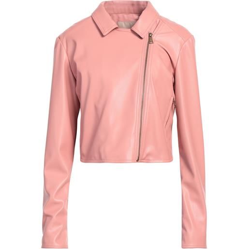 TWINSET - giacca biker - rosa antico
