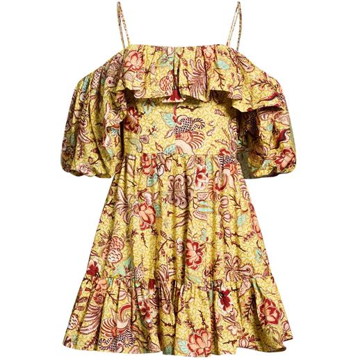 ULLA JOHNSON - vestito corto - giallo