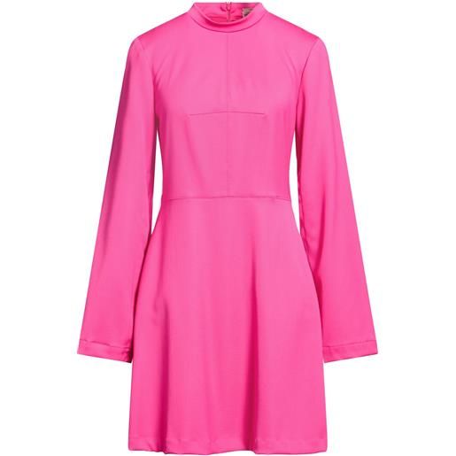 SEMICOUTURE - vestito corto - fucsia