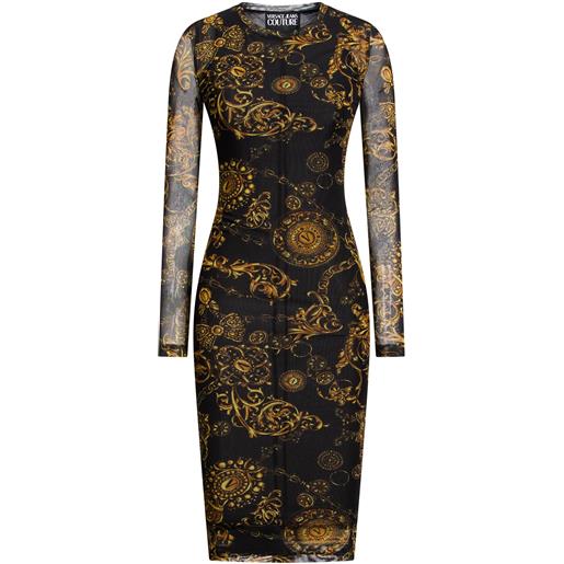 VERSACE JEANS COUTURE - tubino - nero