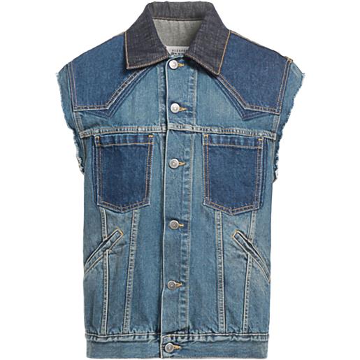 MAISON MARGIELA - giubbotto jeans - blu