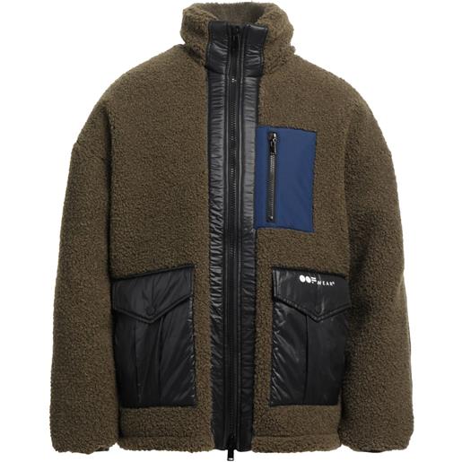 OOF WEAR - shearling e teddy - verde militare