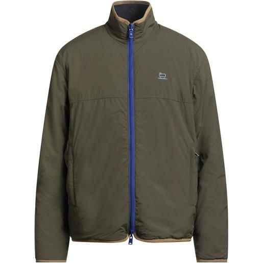 WOOLRICH - shearling e teddy - verde militare