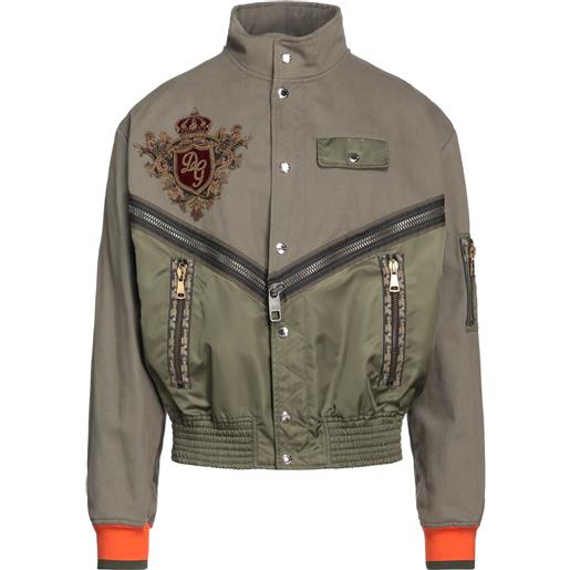 DOLCE&GABBANA - giubbotto - verde militare