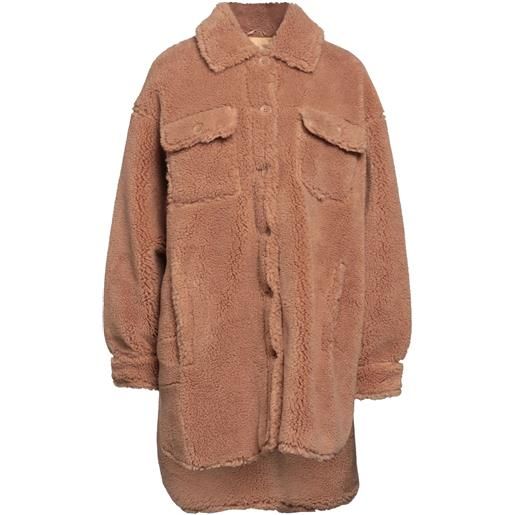 STAND STUDIO - shearling e teddy - sabbia