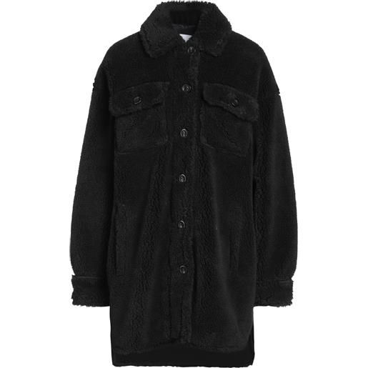 STAND STUDIO - shearling e teddy - nero