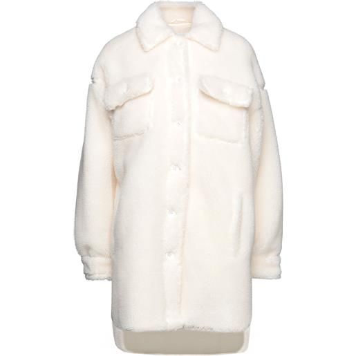 STAND STUDIO - shearling e teddy - avorio