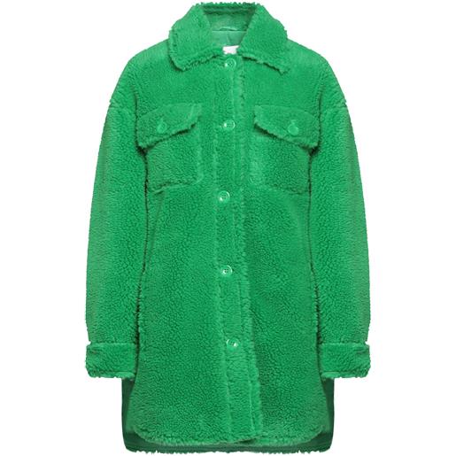 STAND STUDIO - shearling e teddy - verde